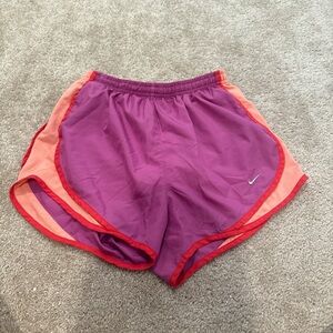 Nike Tempo Women's Purple and Coral Running Shorts